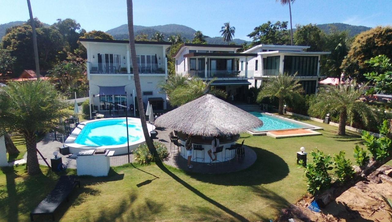 Ganze Villa Beachfront-Pool-Villa-Apartment Koh Chang Exterior foto